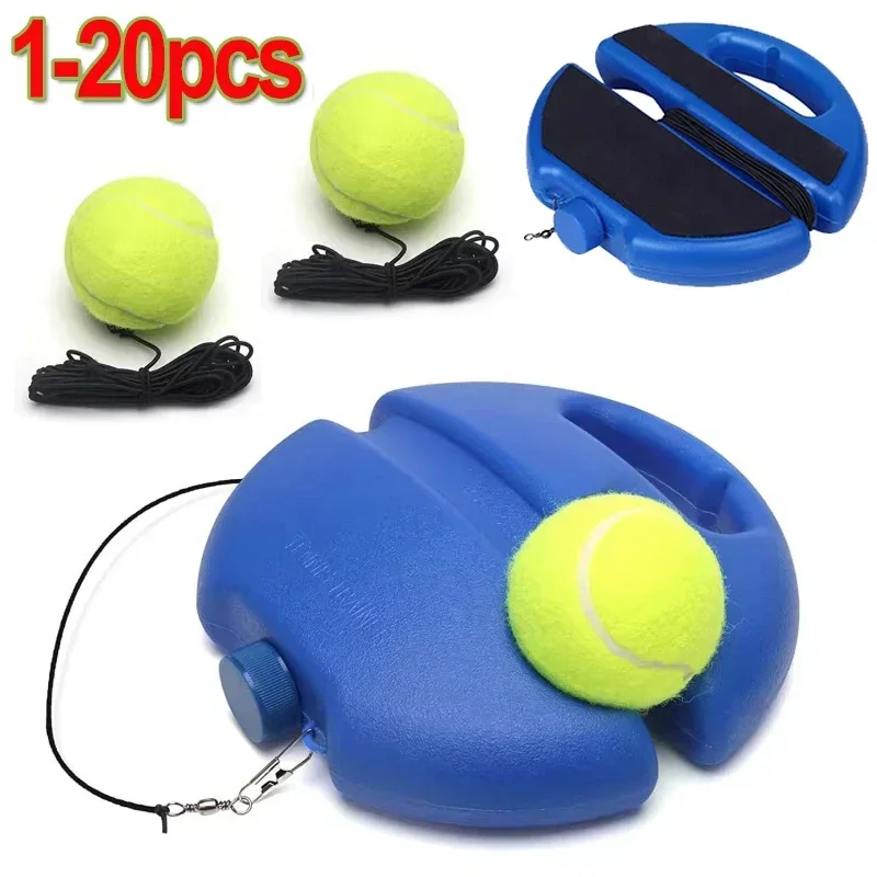 Badminton Smash - ลูกเทนนิสฝึกซ้อมแบบเด้งกลับสำหรับมืออาชีพ พร้อมลูกบอลยางยืด 4 เมตร สำหรับสุนัขเล่นกลางแจ้ง ฝึกซ้อมกีฬา