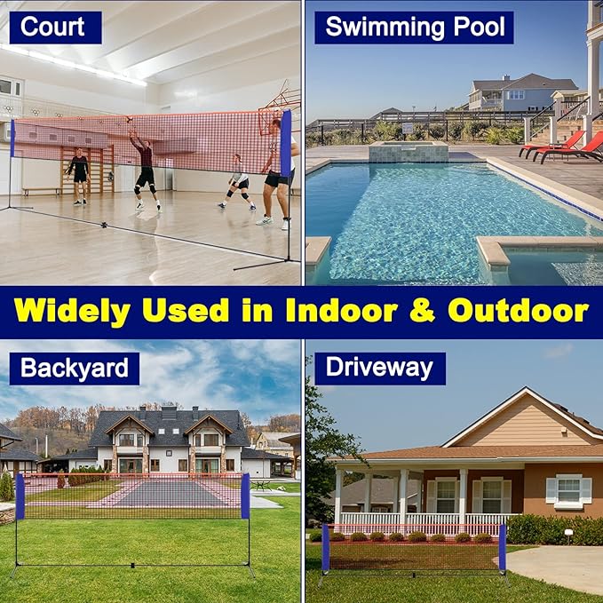 ตาข่ายแบดมินตันแบบพกพา ขนาดเล็ - Badminton Area บทวิจารณ์และราคา