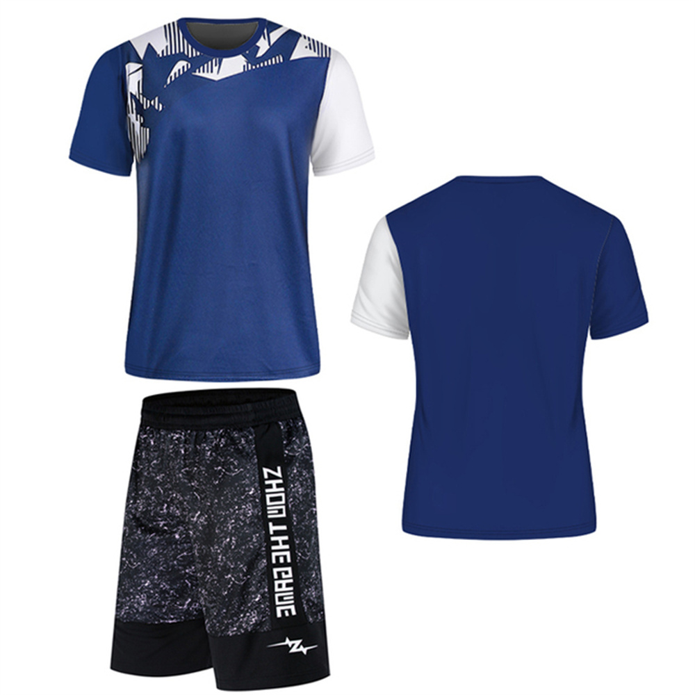 ฤดูร้อนใหม่เสื้อกีฬาผู้ชายชุดเ - Badminton Area บทวิจารณ์และราคา