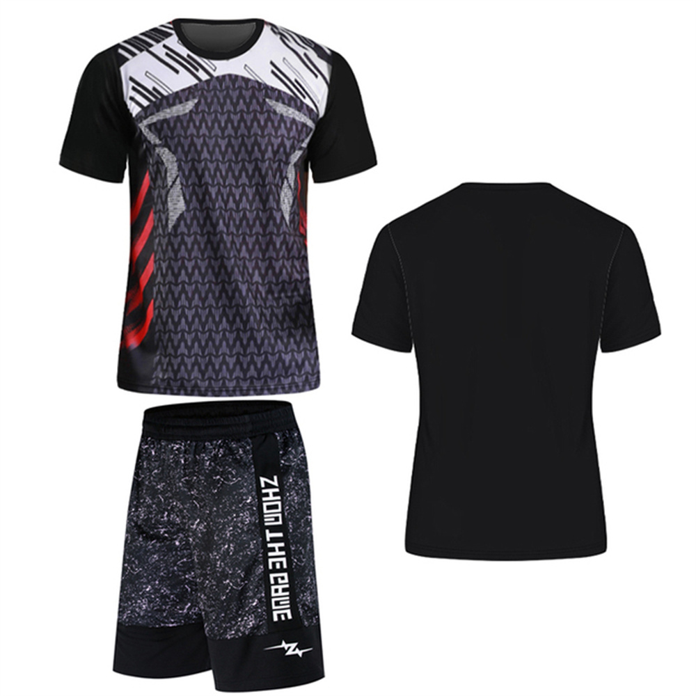 ฤดูร้อนใหม่เสื้อกีฬาผู้ชายชุดเ - Badminton Area บทวิจารณ์และราคา