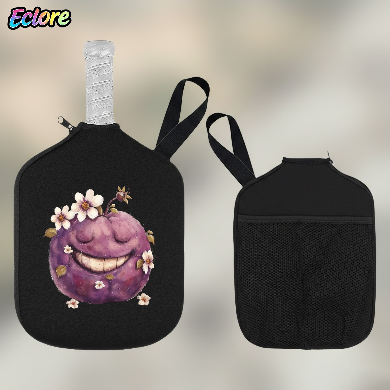 ปลอกไม้พายปิคเคิลบอลลายดอกไม้ย - Badminton Area บทวิจารณ์และราคา